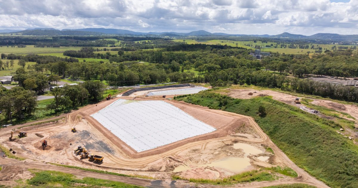 Nammoona Landfill nearing completion