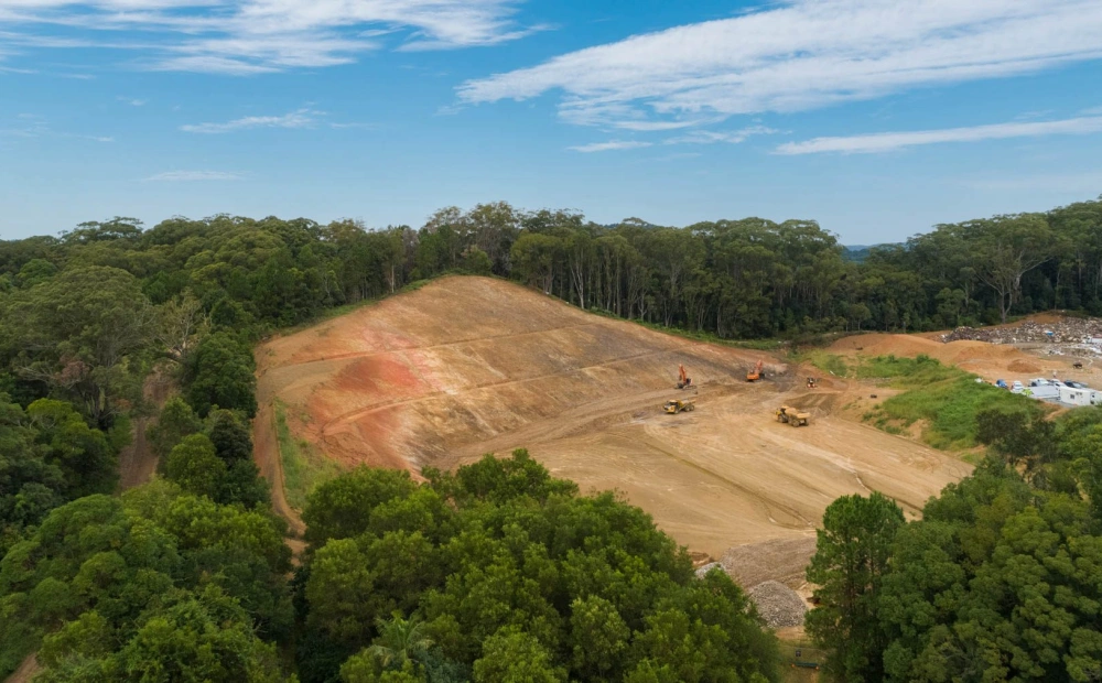 Stotts Creek Landfill Cell Construction
