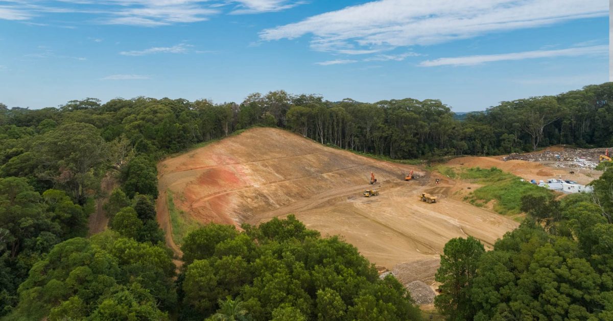 Stotts Creek Landfill Cell Construction