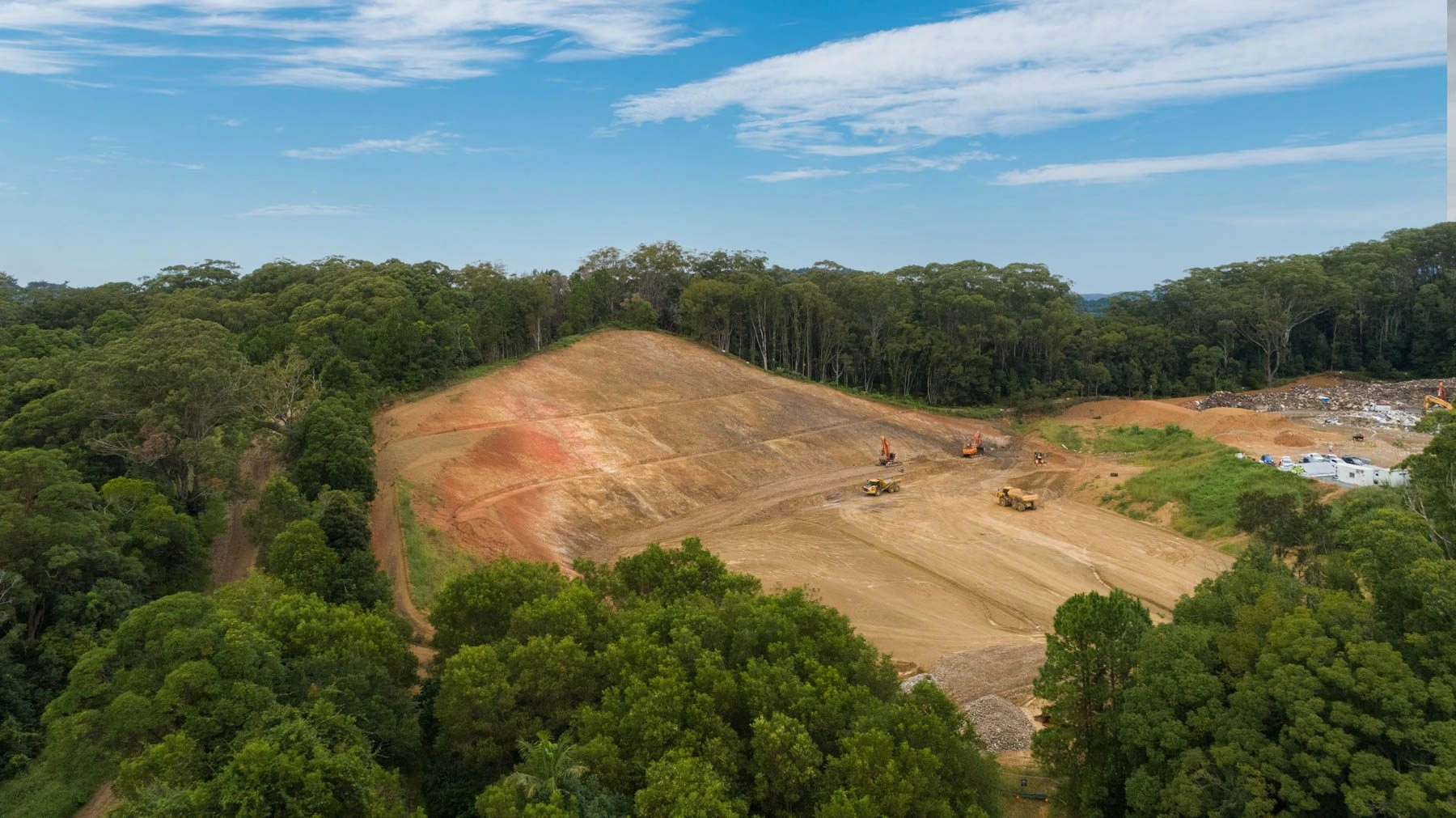 Stotts Creek Landfill Cell Construction