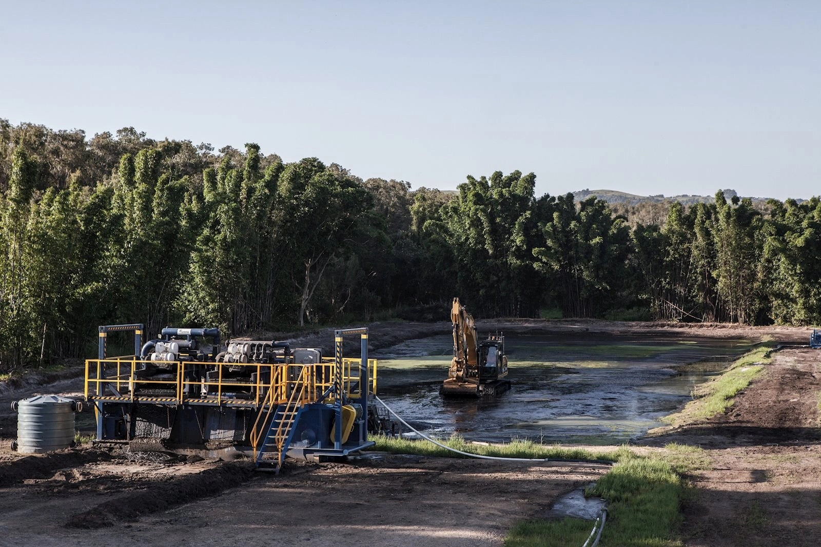 Sludge Pond Reclamation and Dewatering
