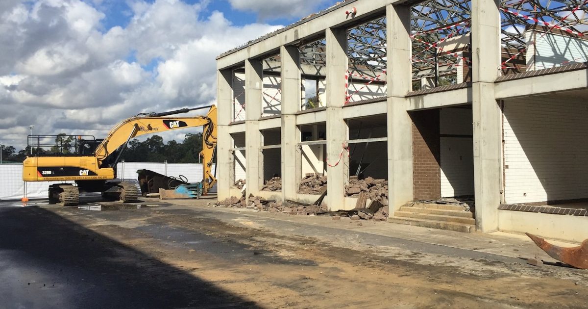 Gallipoli Barracks Demolition