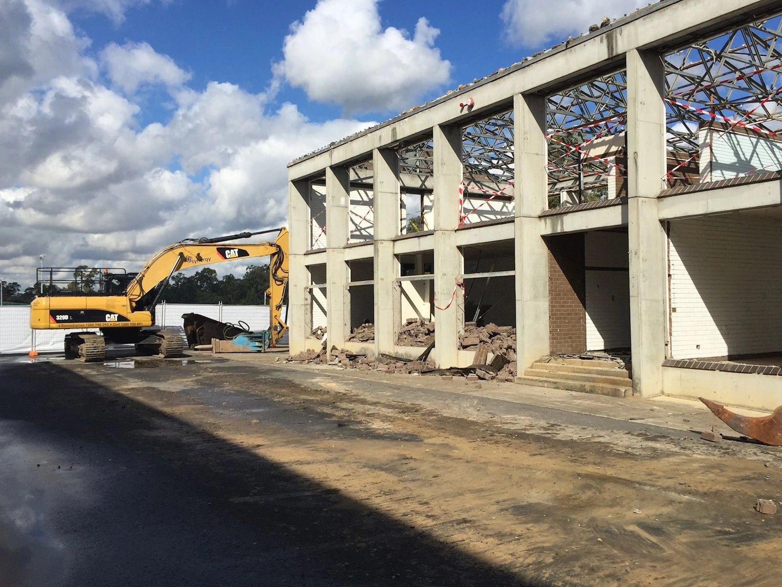 Gallipoli Barracks Demolition