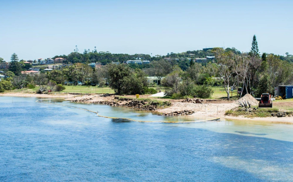 Shaws Bay Eastern Arm Erosion