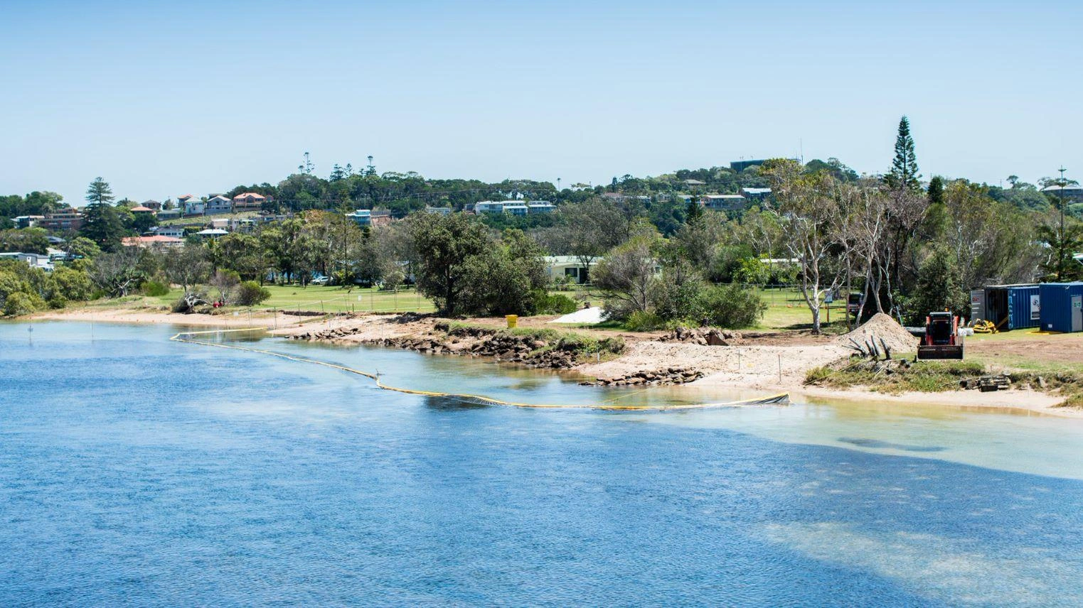 Shaws Bay Eastern Arm Erosion